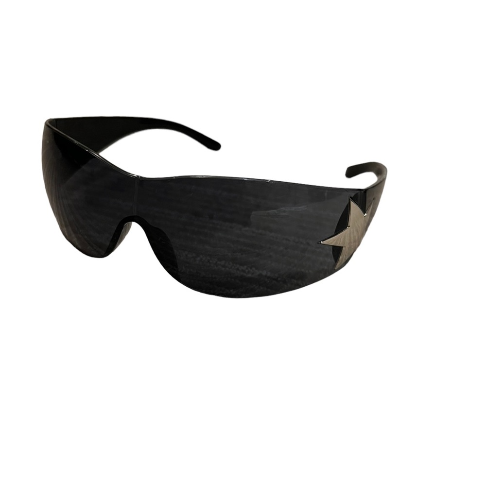Handmade Y2K One-piece Five Pointed Star Sunglasses
